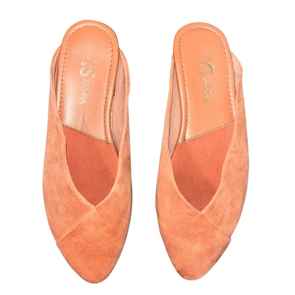 Yosi Samra Shoes - Yosi Samra Adobe Valentina Suede Mules 
Size 8